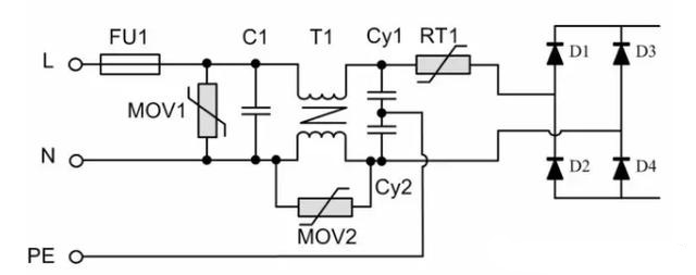 AC-DC開(kāi)關(guān)電源浪涌試驗(yàn)